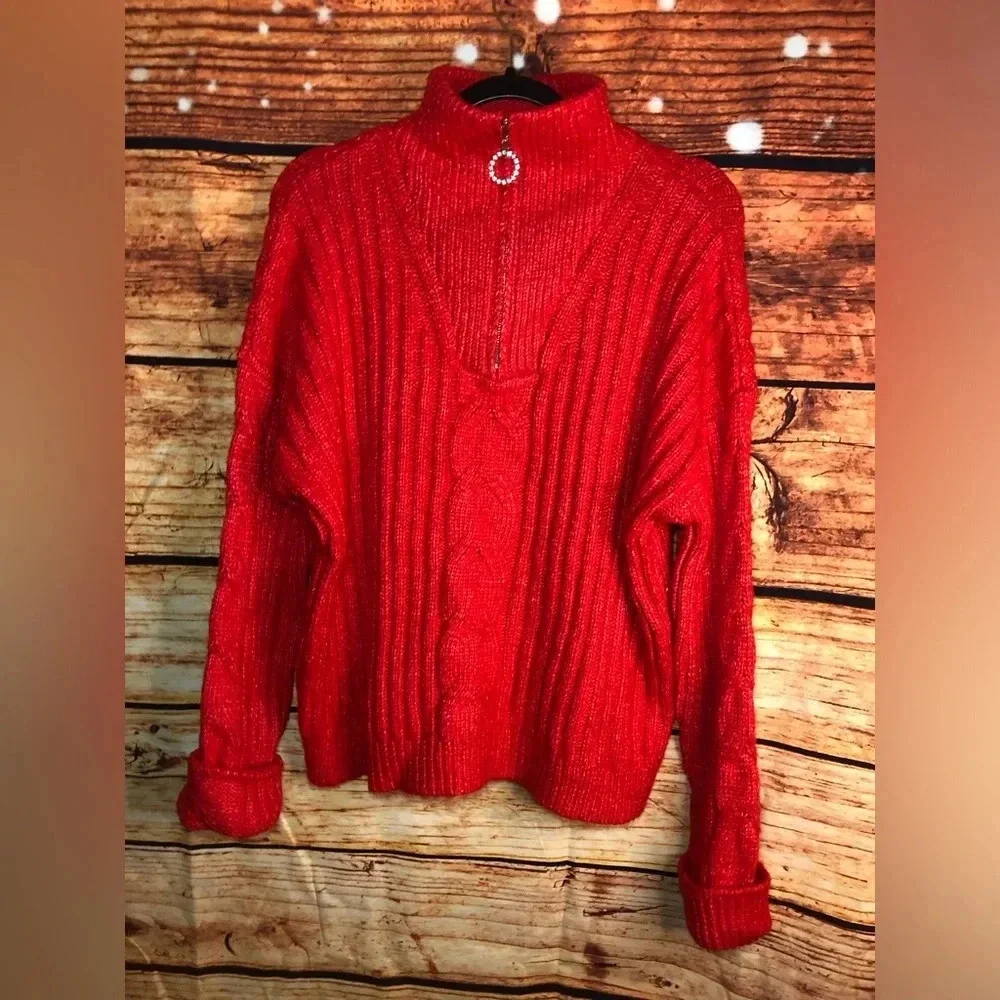 Red Venus Sweater